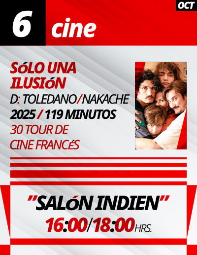 Cine Gratuito en el IPN, Martes 6 de octubre de 2026