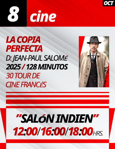 Cine Gratuito en el IPN, Jueves 8 de octubre de 2026