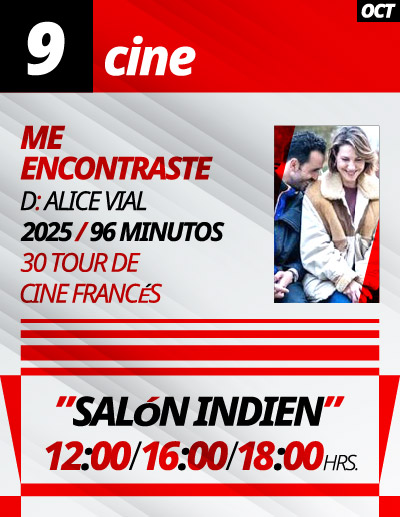 Cine Gratuito en el IPN, Viernes 9 de octubre de 2026