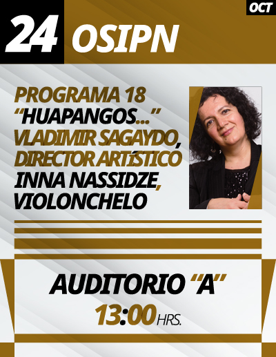 OSIPN, Sábado 24 de octubre de 2026