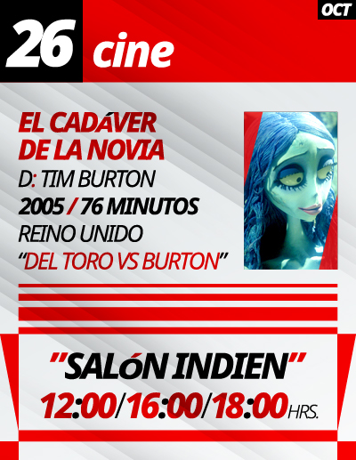 Cine Gratuito en el IPN, Lunes 26 de octubre de 2026