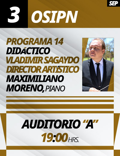 OSIPN, Jueves 3 de septiembre de 2026