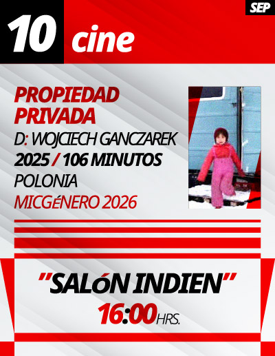 Cine Gratuito en el IPN, Jueves 10 de septiembre de 2026