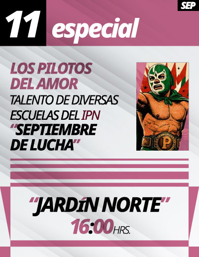 Más Cultura en el IPN, Viernes 11 de septiembre de 2026
