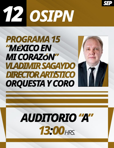 OSIPN, Sábado 12 de septiembre de 2026