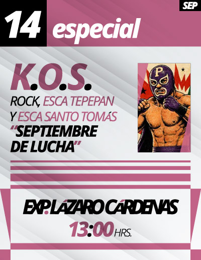 Más Cultura en el IPN, Lunes 14 de septiembre de 2026