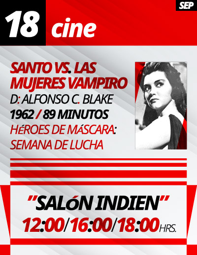 Cine Gratuito en el IPN, Viernes 18 de septiembre de 2026