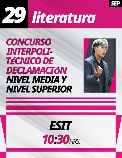 Más Cultura IPN, Martes 29 de septiembre de 2026