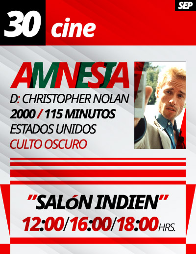 Cine Gratuito en el IPN, Miércoles 30 de septiembre de 2026