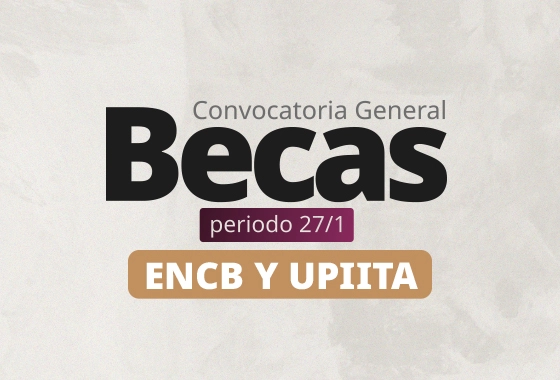 Convocatoria Becas General 27-1 Extra
