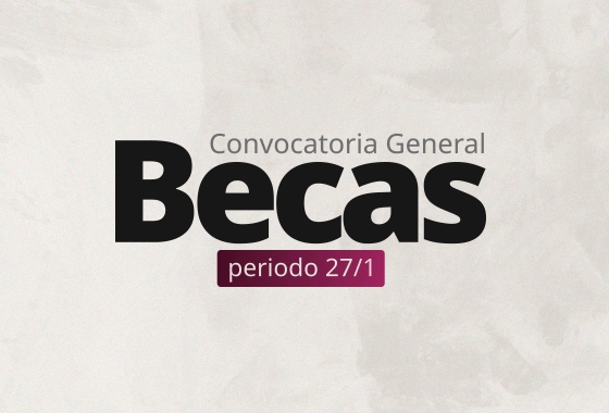 Convocatoria Becas General 27-1
