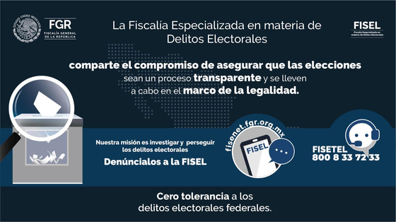 Blindaje Electoral Fiscalia Especializada FISEL