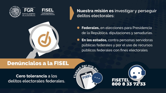 FISEL Investigar y perseguir delitos electorales