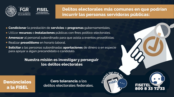 Blindaje Electoral. Delitos electorales más comunes. 