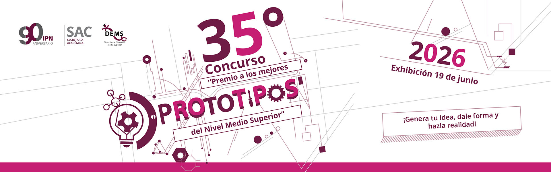 Convocatoria de prototipos DEMS 2026 del IPN