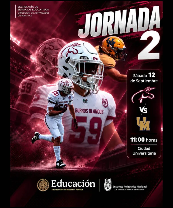 Jornada 2 Liga Mayor Burros Blancos vs, Pumas CU