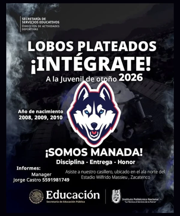 Convocatoria Lobos Plateados
