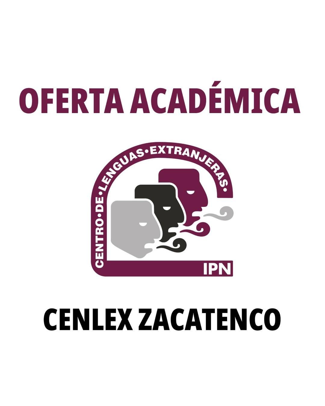 Oferta Académica CENLEX Zacatenco