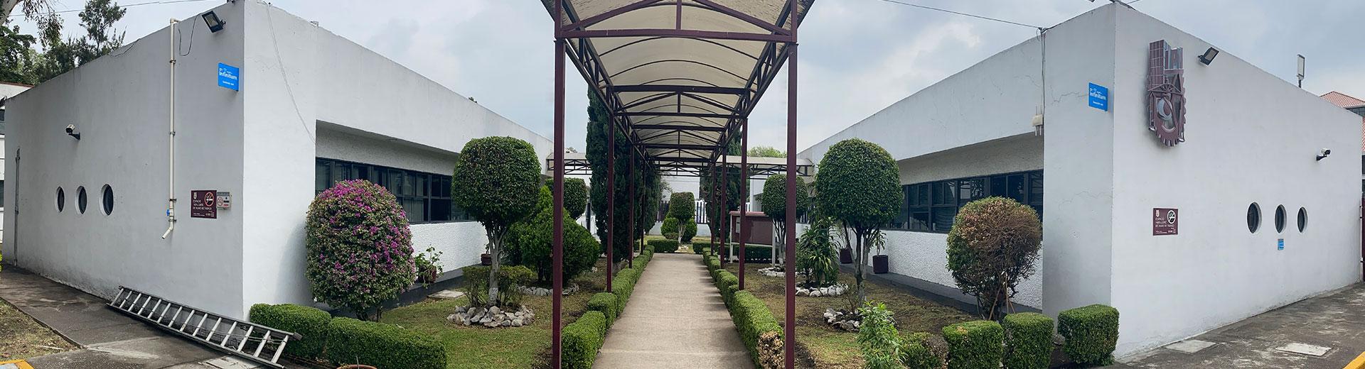 Fachada planta purificadora casco de santo tomas