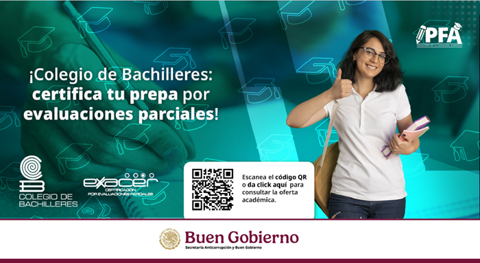 Certifica tu prepa por evaluaciones parciales