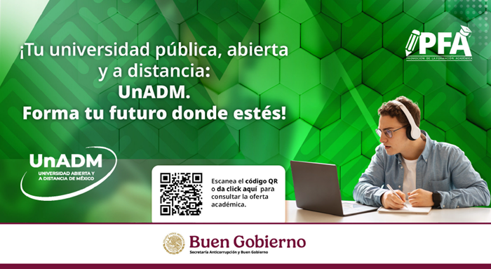 ¡Tu universidad pública, abierta y a distancia