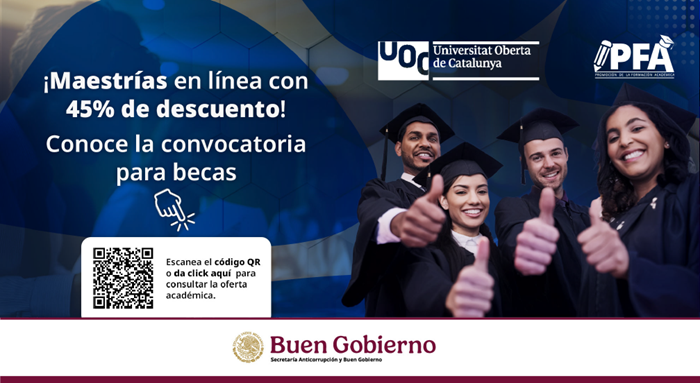 ¡Maestría en línea con 45% de descuento!