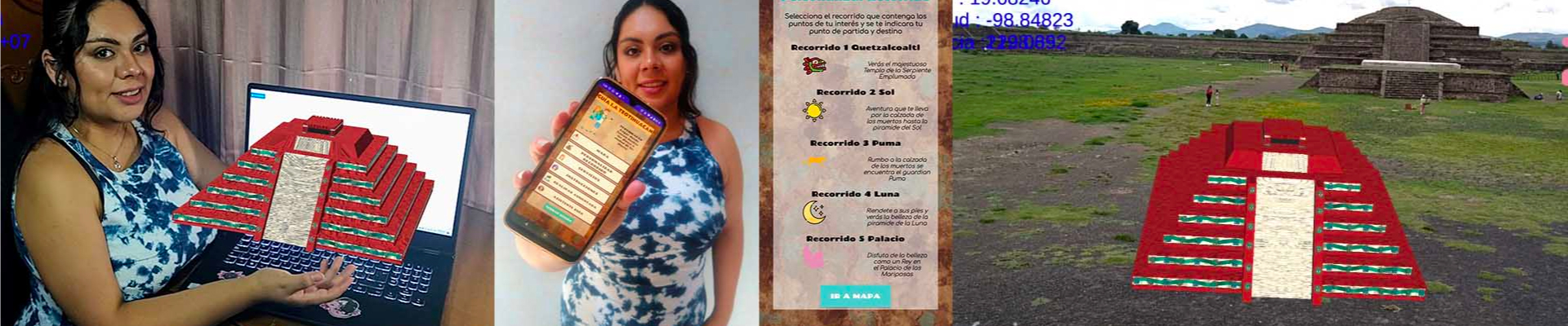 With artificial intelligence and augmented reality, IPN graduate develops tourist guide for Teotihuacan