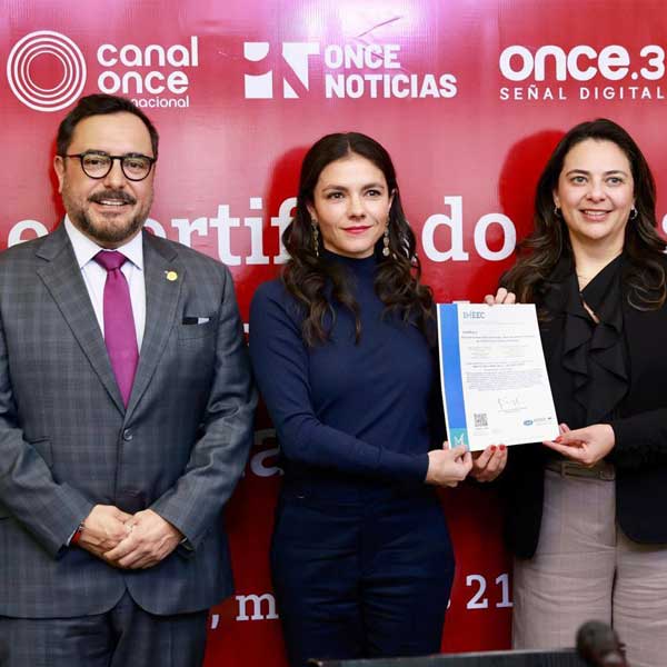Canal Once Receives ISO 9001 Quality Certification