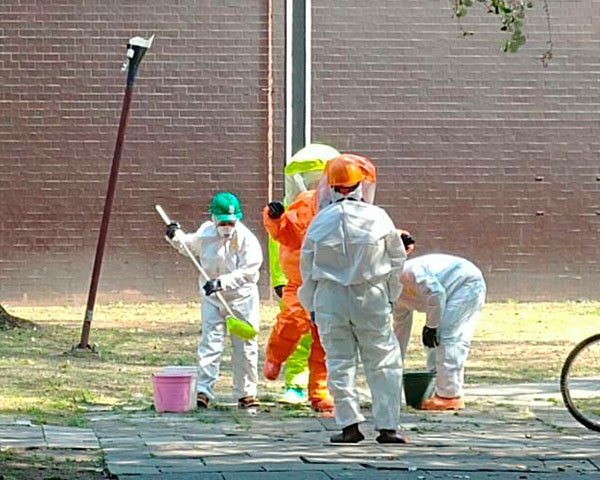 Controlada la fuga de amoniaco en el IPN