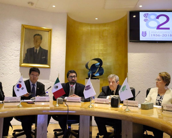 IPN y Corea intercambian conocimientos en el sector aeroespacial