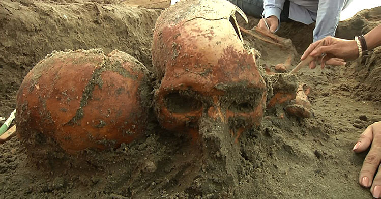 IPN descubre osamentas mortuorias del año 1 100 D.C.