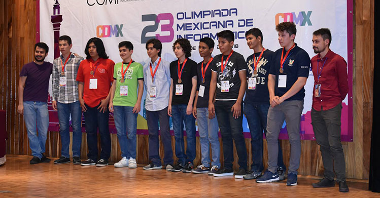 Politécnicos obtienen oro y bronces en la 23ª olimpiada mexicana de informática