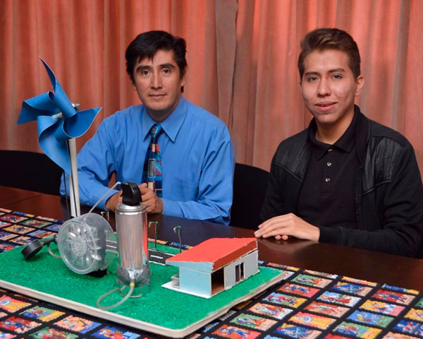 Diseña IPN prototipo aerogenerador de energía con base en rehilete