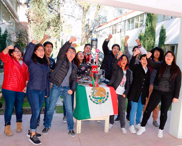 Representarán politécnicos a México en competencia mundial de robótica