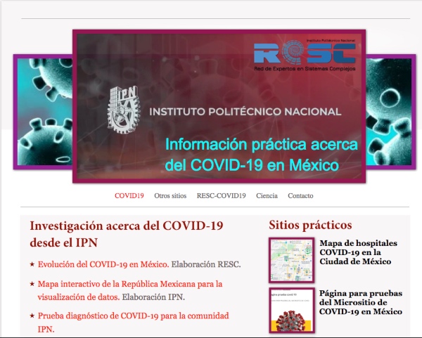 Crea IPN página web de orientación y apoyo sobre COVID-19