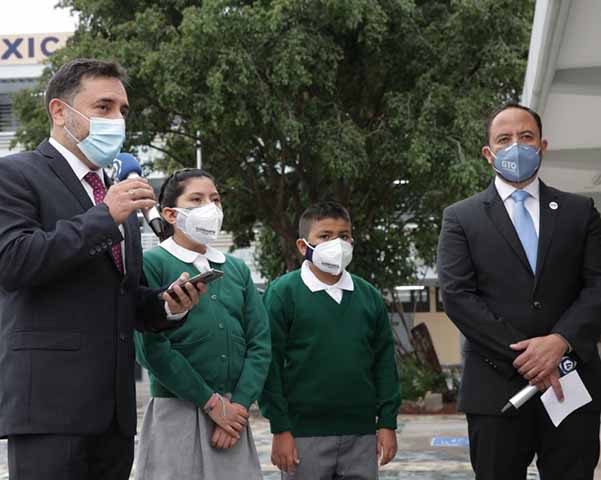 Reconoce IPN esfuerzo de Guanajuato para iniciar el Ciclo Escolar 2021-2022