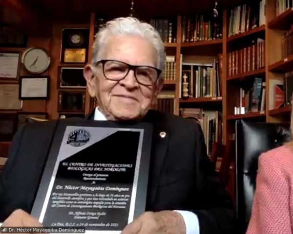 Participa IPN en homenaje del CIBNOR del Conacyt al Dr. Héctor Mayagoitia
