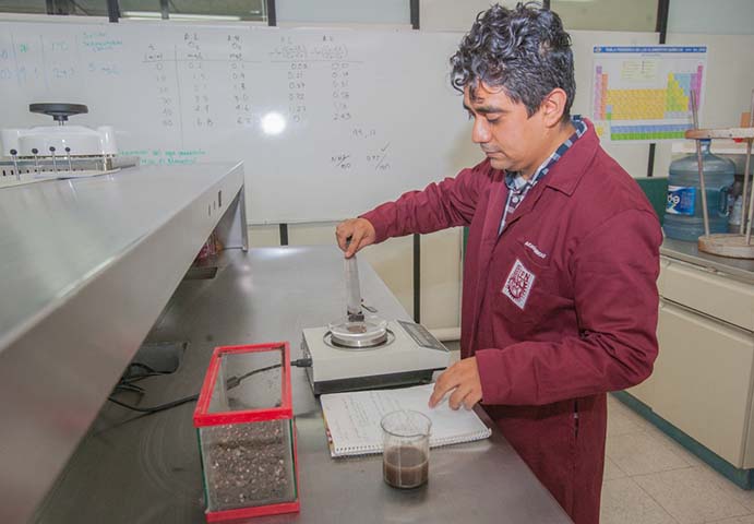 Proyecto politécnico permite recuperar suelo contaminado con turbosina