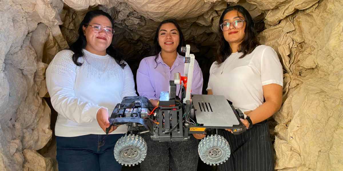 Diseñan estudiantes del Politécnico robot explorador que mapea e identifica riesgos en minas