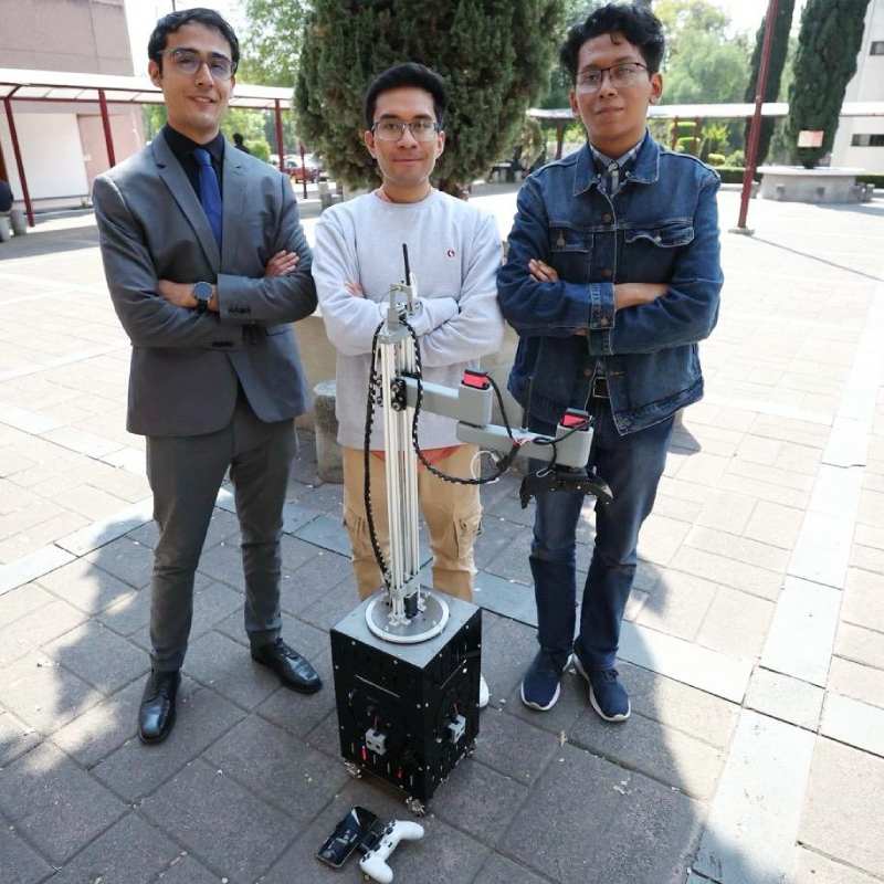 Desarrollan estudiantes del IPN robot asistente para personas con discapacidad 