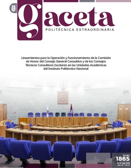 Extraordinaria: Lineamientos para la Operación y Funcionamiento de la Comisión de Honor del Consejo General Consultivo y de los Consejos Técnicos Consultivos Escolares en las Unidades Académicas del Instituto Politécnico Nacional