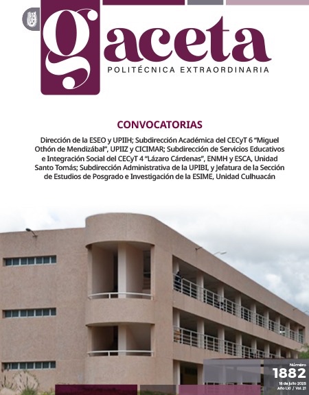 Extraordinaria: CONVOCATORIAS Dirección de la ESEO y UPIIH; Subdirección Académica del CECyT 6 “Miguel Othón de Mendizábal”, UPIIZ y CICIMAR; Subdirección de Servicios Educativos e Integración Social del CECyT 4 “Lázaro Cárdenas”, ENMH y ESCA, Unidad Santo Tomás; Subdirección Administrativa de la UPIBI, y Jefatura de la Sección de Estudios de Posgrado e Investigación de la ESIME, Unidad Culhuacán
