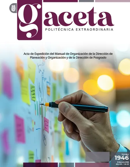 Extraordinaria: Acta de Expedición del Manual de Organización de la Dirección de Planeación y Organización y de la Dirección de Posgrado