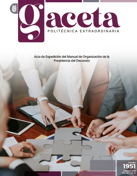 Extraordinaria: Acta de Expedición del Manual de Organización de la Presidencia del Decanato
