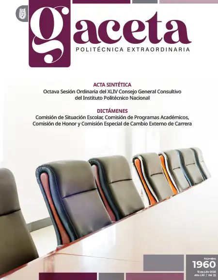 Extraordinaria: ACTA SINTÉTICA Octava Sesión Ordinaria del XLIV Consejo General Consultivo del Instituto Politécnico Nacional DICTÁMENES Comisión de Situación Escolar, Comisión de Programas Académicos, Comisión de Honor y Comisión Especial de Cambio Externo de Carrera