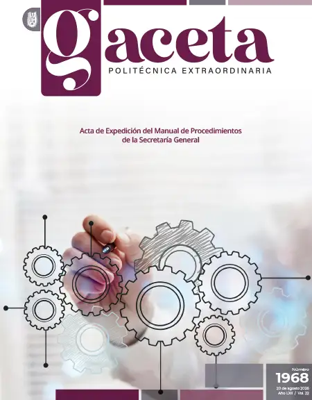 Extraordinaria: Acta de Expedición del Manual de Procedimientos de la Secretaría General
