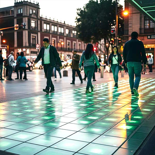 Turning Footsteps into Energy for the Metro: The Tiles of the Future