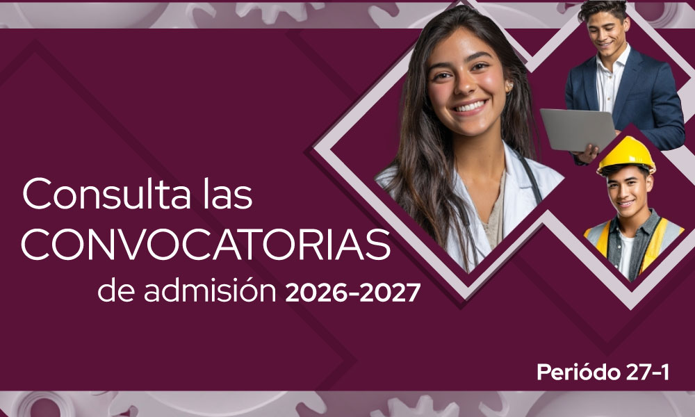 Convocatorias de Admisión Ciclo Escolar 2026-2027, Periodo Escolar 27/1