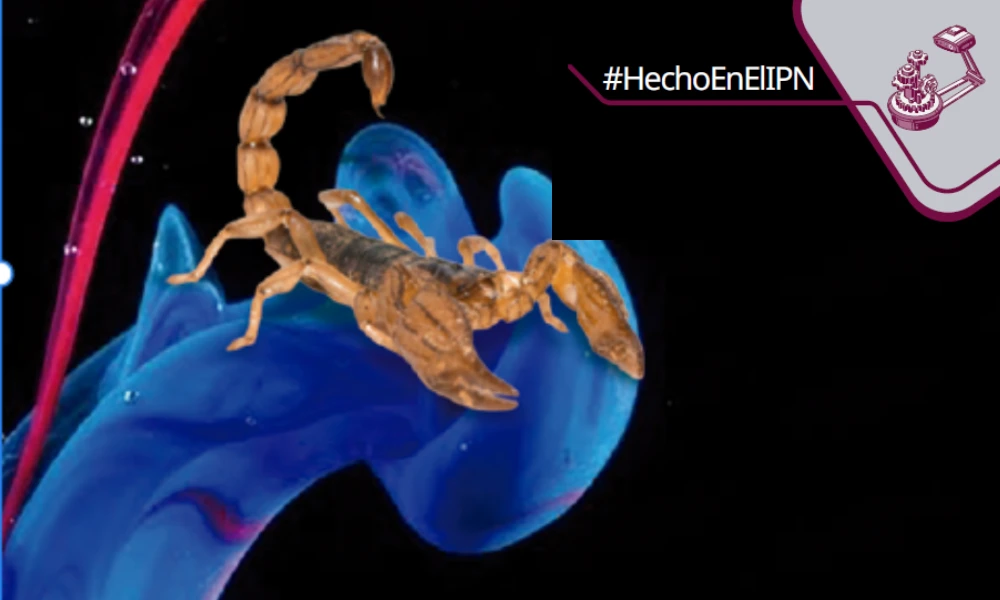 El alacrán que pinta antibióticos