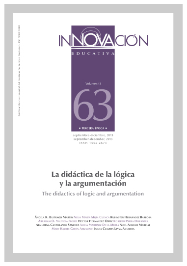 Innovación Educativa 63